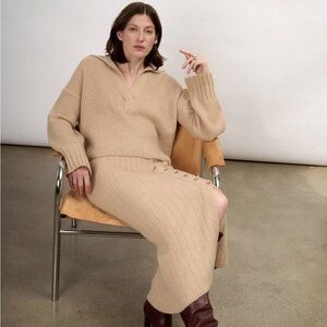 ELEVEN SIX Brynn Sweater Pale Camel M/L